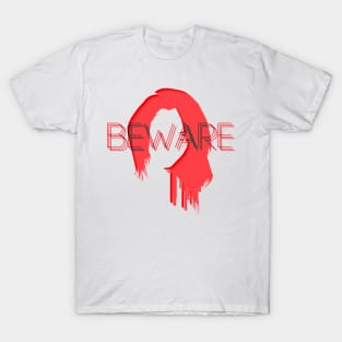 Beware Redhead T-Shirt